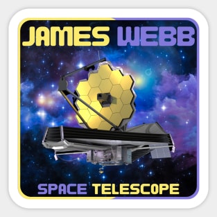 James Webb Space Telescope Sticker